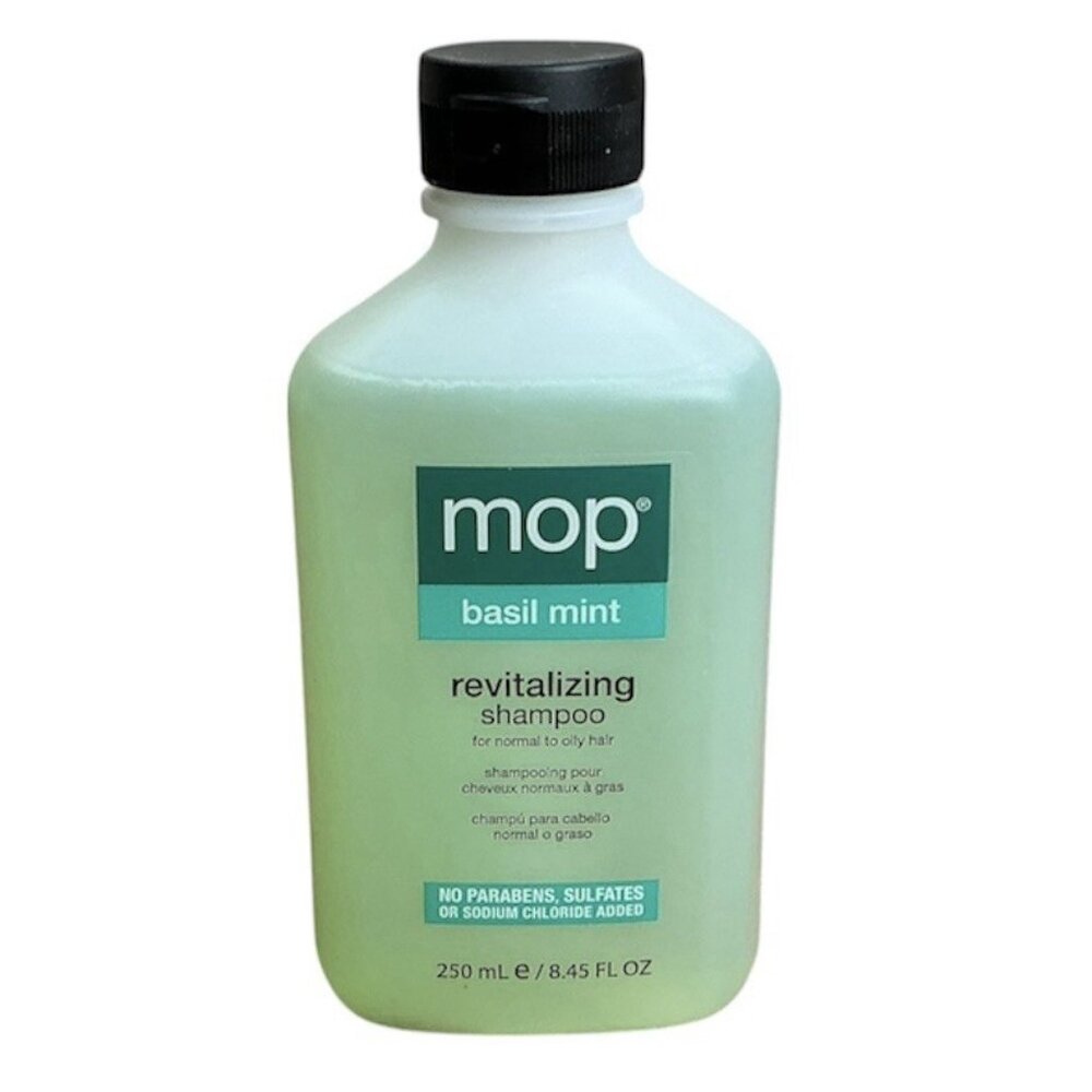 MOP Basil Mint Revitalizing Shampoo 8.45 oz Unisex Cleansing Shampoo New